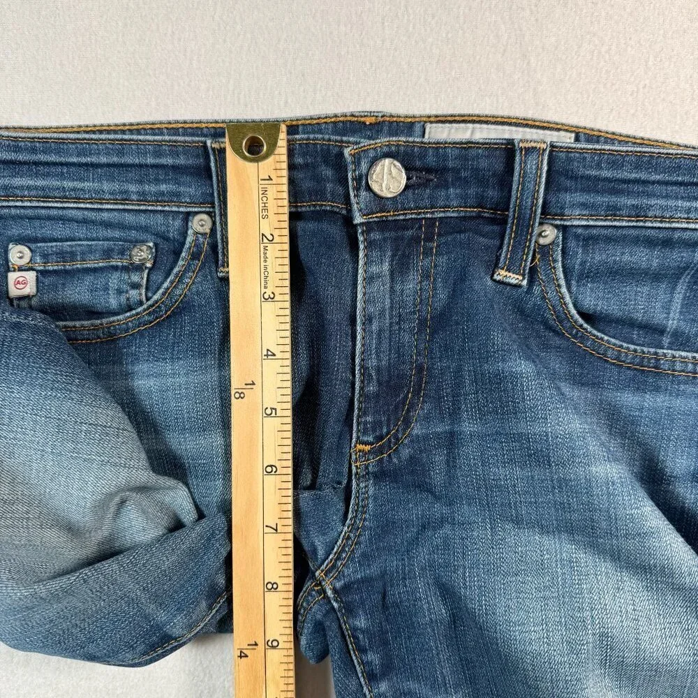 Adriano Goldschmied Jeans Womens 27 Blue The Legging Ankle Skinny Low Rise